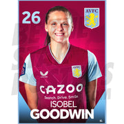 Aston Villa FC Isobel Goodwin 22/23 Headshot Poster