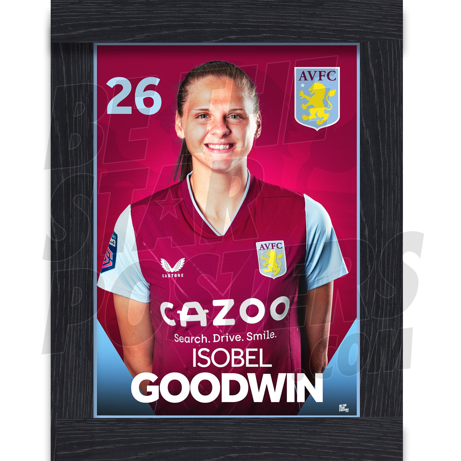 Aston Villa FC Isobel Goodwin 22/23 Headshot Poster