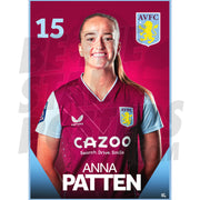 Aston Villa FC Anna Patten 22/23 Headshot Poster