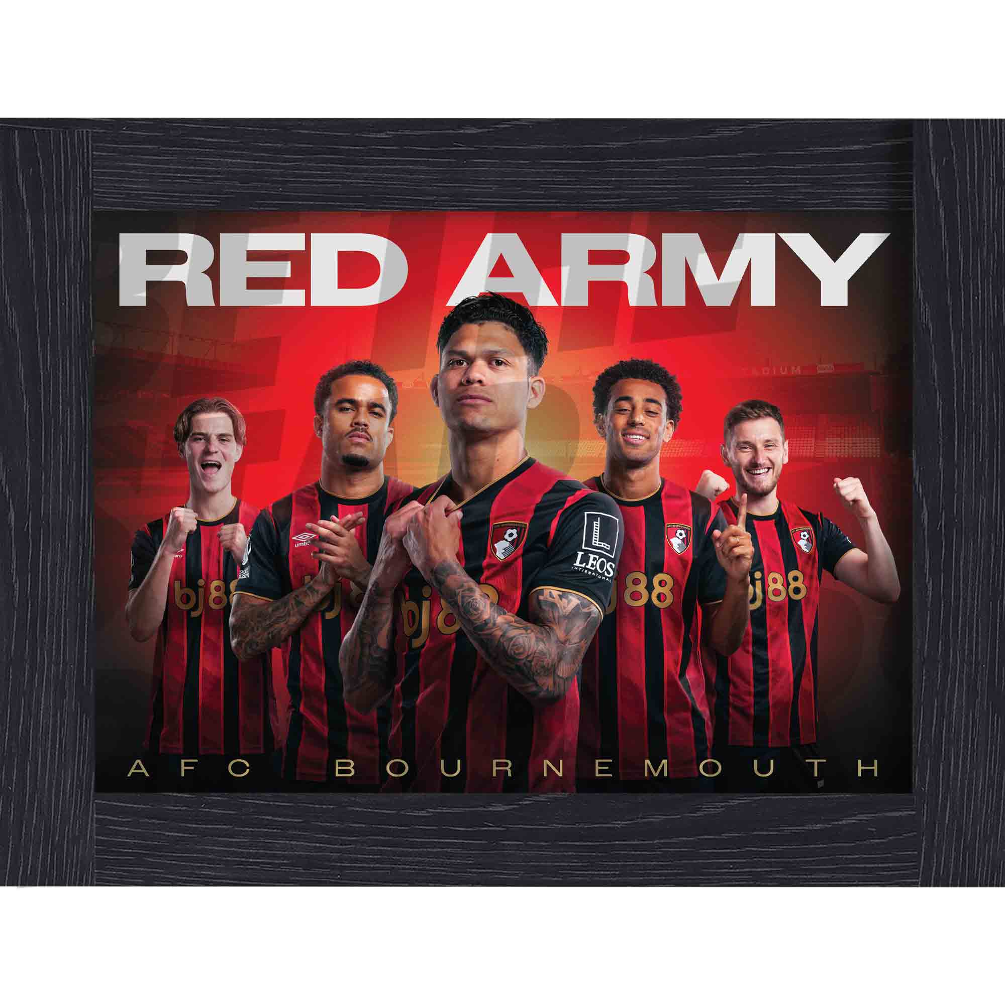 AFC Bournemouth Red Army 25/26 Poster
