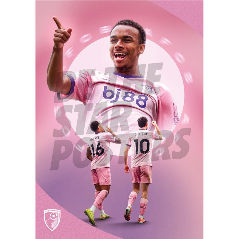 AFC Bournemouth 25/26 Third Kit Action Poster
