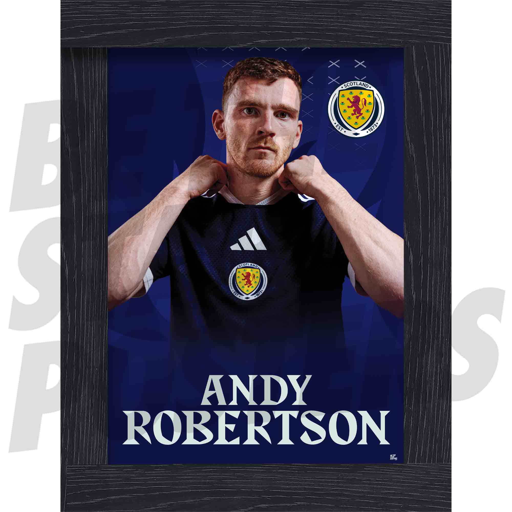 Scotland Andy Roberston 25/26 Headshot Poster