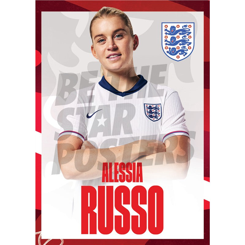 Lionesses Russo 24/25 Headshot Poster
