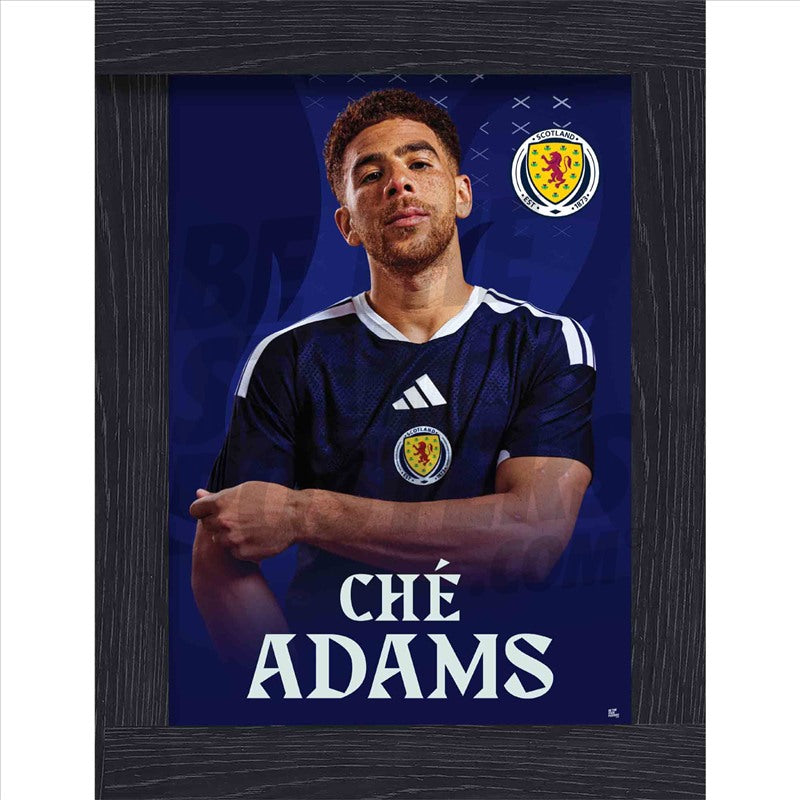 Scotland Che Adams 25/26 Headshot Poster