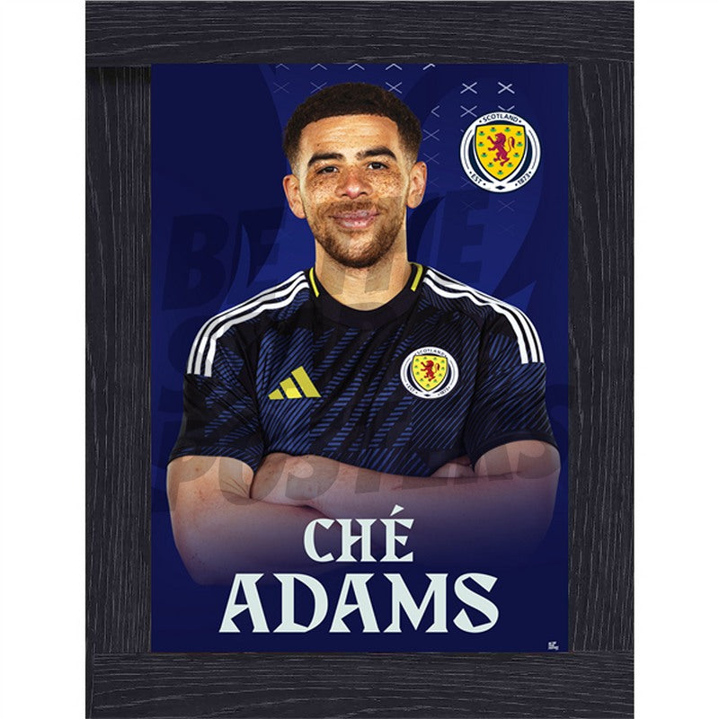 Scotland Che Adams 24/25 Home Headshot Poster