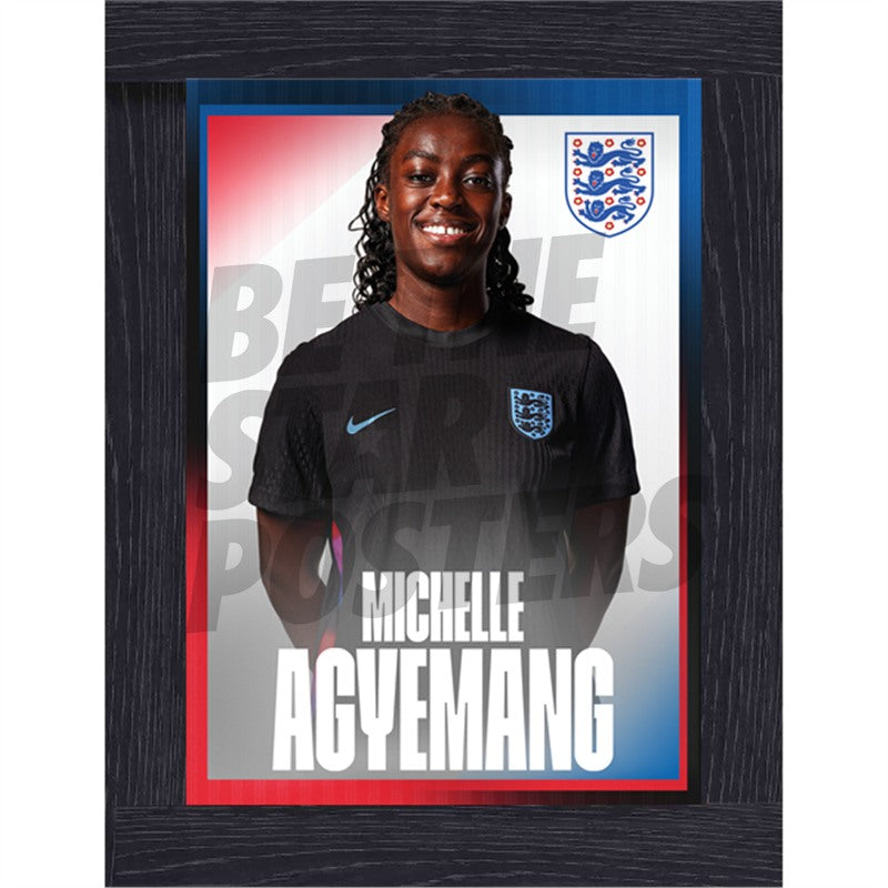 Lionesses Agyemang 25/26 Away Headshot Poster