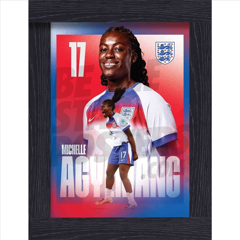 Lionesses Agyemang 25/26 Action Poster