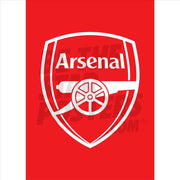 Arsenal FC Monotone Crest Poster
