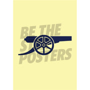 Arsenal FC Yellow Cannon Poster