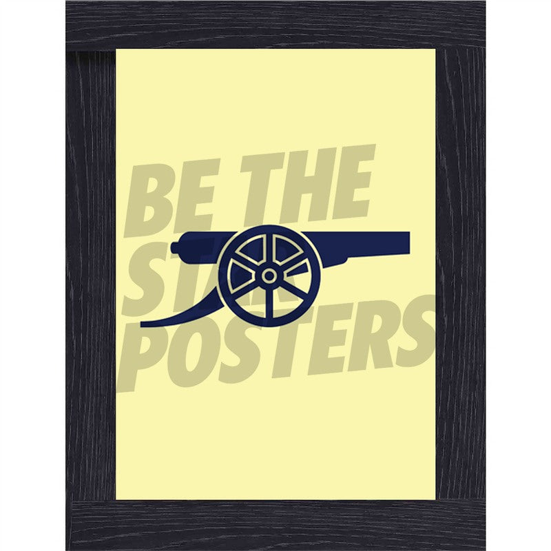 Arsenal FC Yellow Cannon Poster