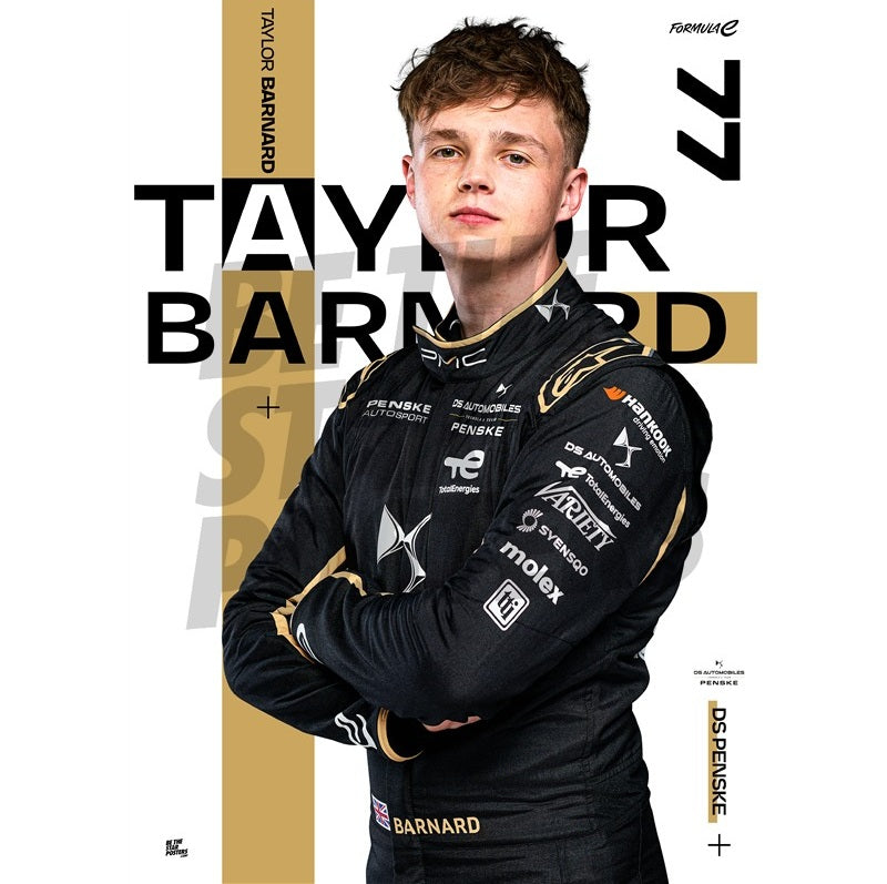 Taylor Barnard Formula E DS Penske Season 12 Poster