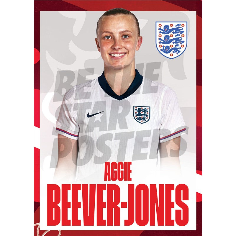 Lionesses Beever-Jones 24/25 Headshot Poster