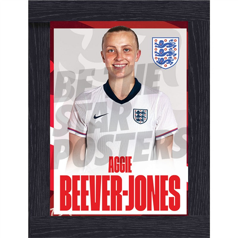 Lionesses Beever-Jones 24/25 Headshot Poster