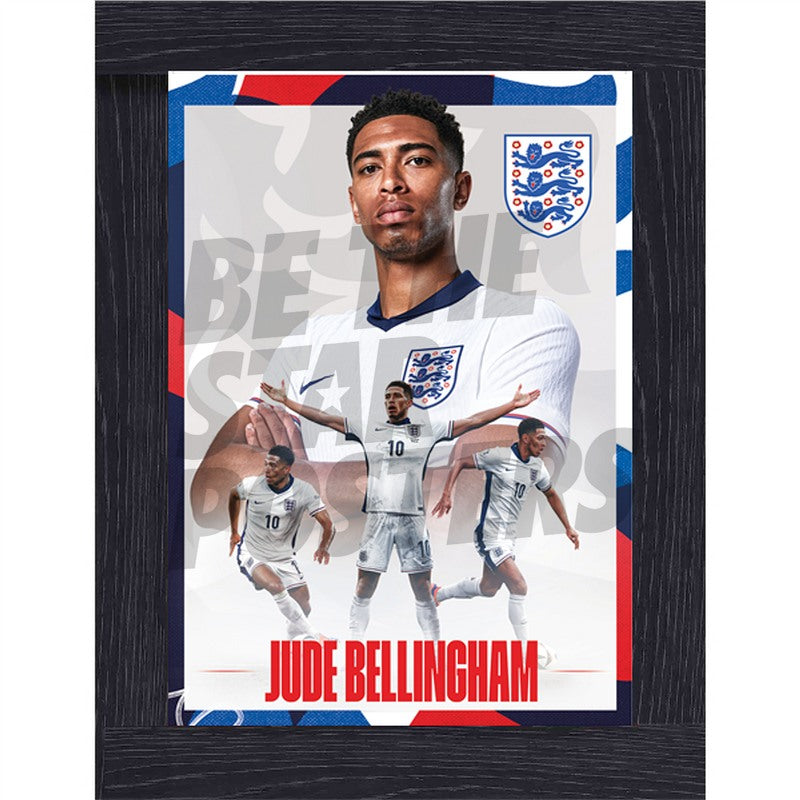 England Bellingham 24/25 Action Poster