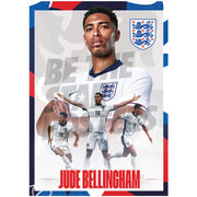 England Bellingham 24/25 Action Poster