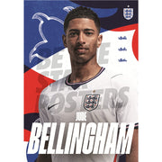 Jude Bellingham England 26/27 Home Headshot Poster
