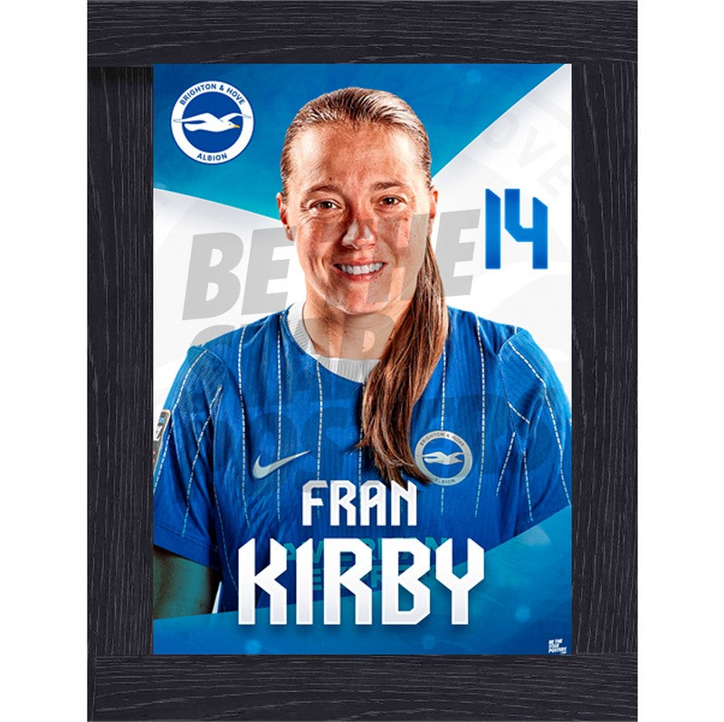 Brighton & Hove Albion Women Fran Kirby 26/27 Headshot Poster
