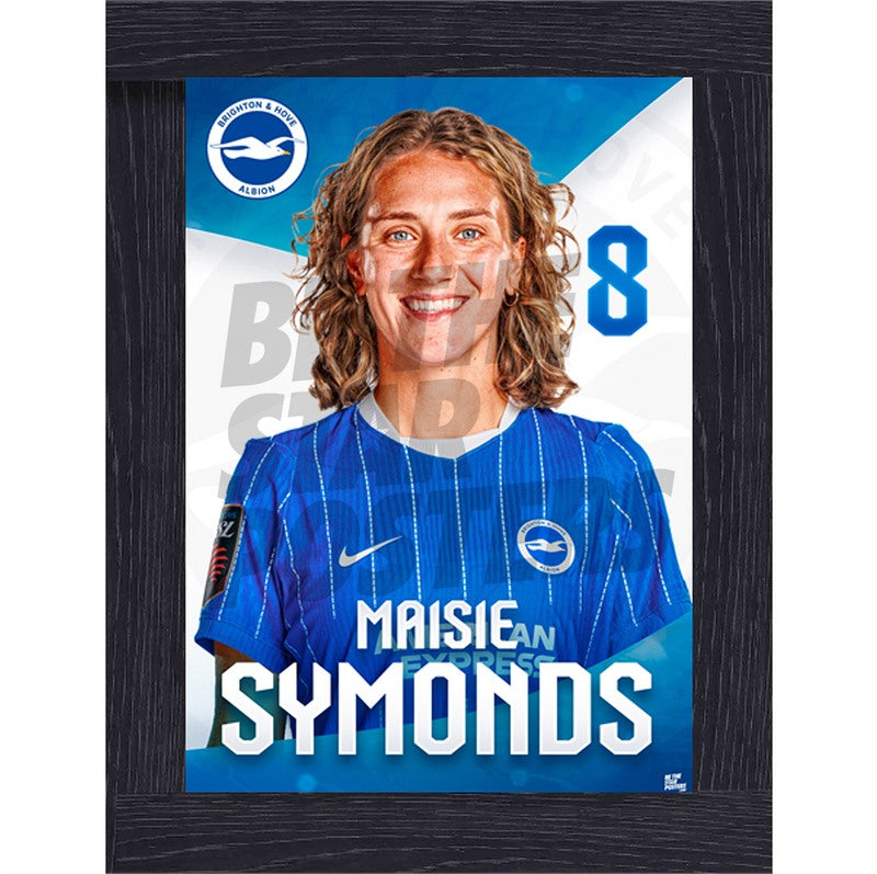 Brighton & Hove Albion Women Maisie Symonds 26/27 Headshot Poster