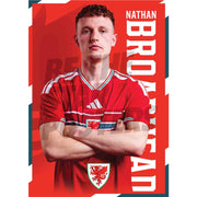 Wales Nathan Broadhead 2026 Headshot Poster