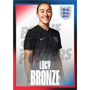 Lionesses Bronze 25/26 Away Headshot Poster