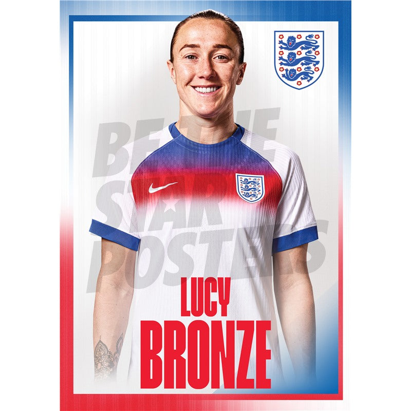 Lionesses Bronze 25/26 Home Headshot Poster