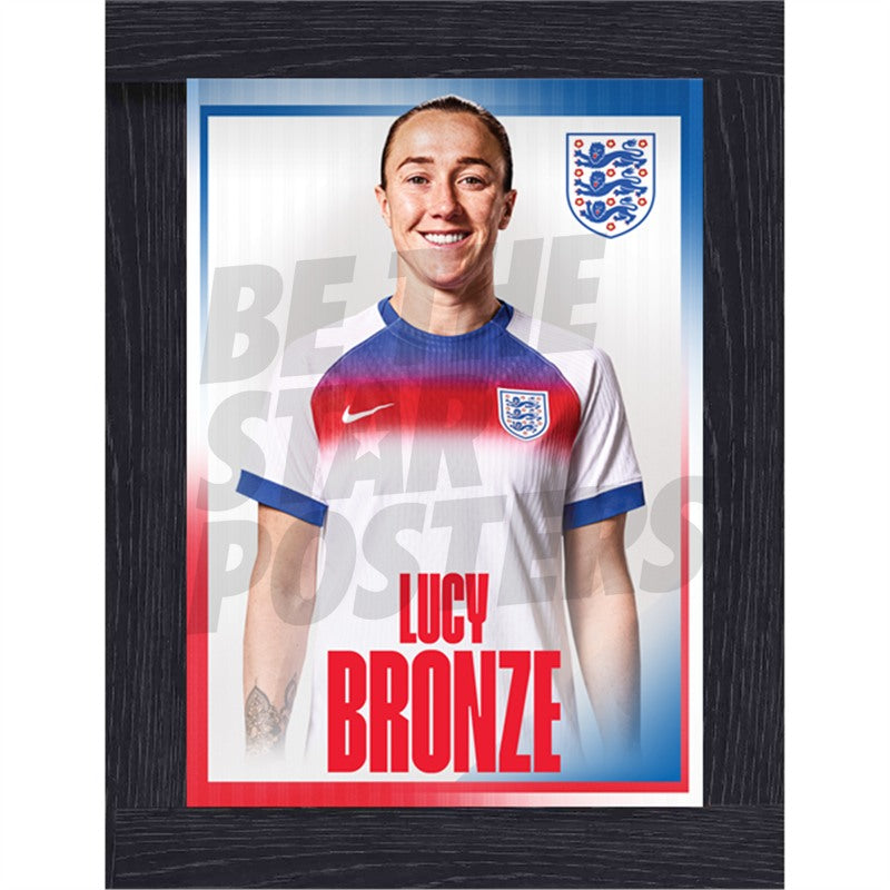 Lionesses Bronze 25/26 Home Headshot Poster