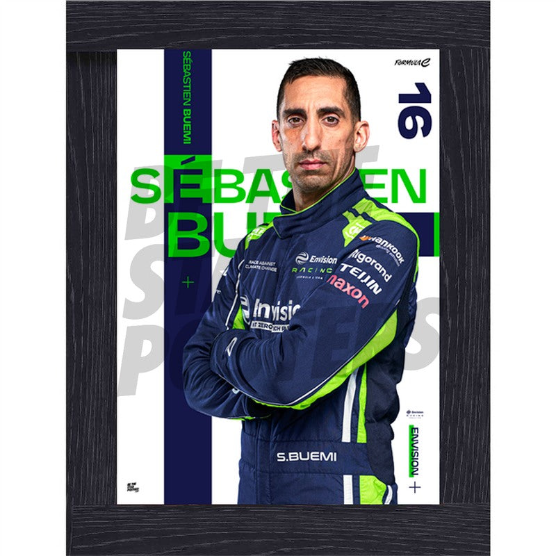 Sebastien Buemi Formula E Envision Racing Season 12 Poster