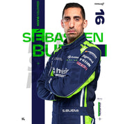 Sebastien Buemi Formula E Envision Racing Season 12 Poster