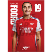 Arsenal FC Foord 24/25 Headshot Poster