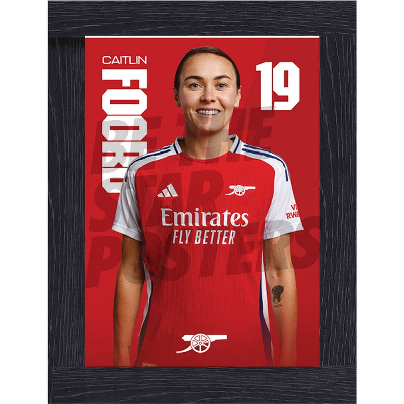 Arsenal FC Foord 24/25 Headshot Poster