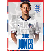 England Jones 24/25 Home Headshot Poster