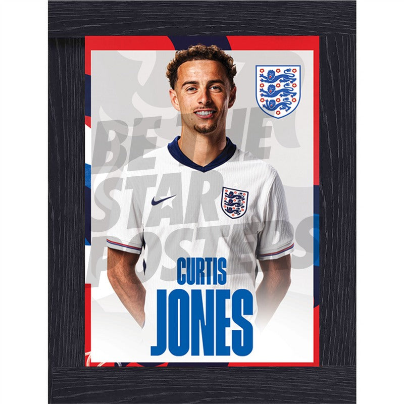 England Jones 24/25 Home Headshot Poster