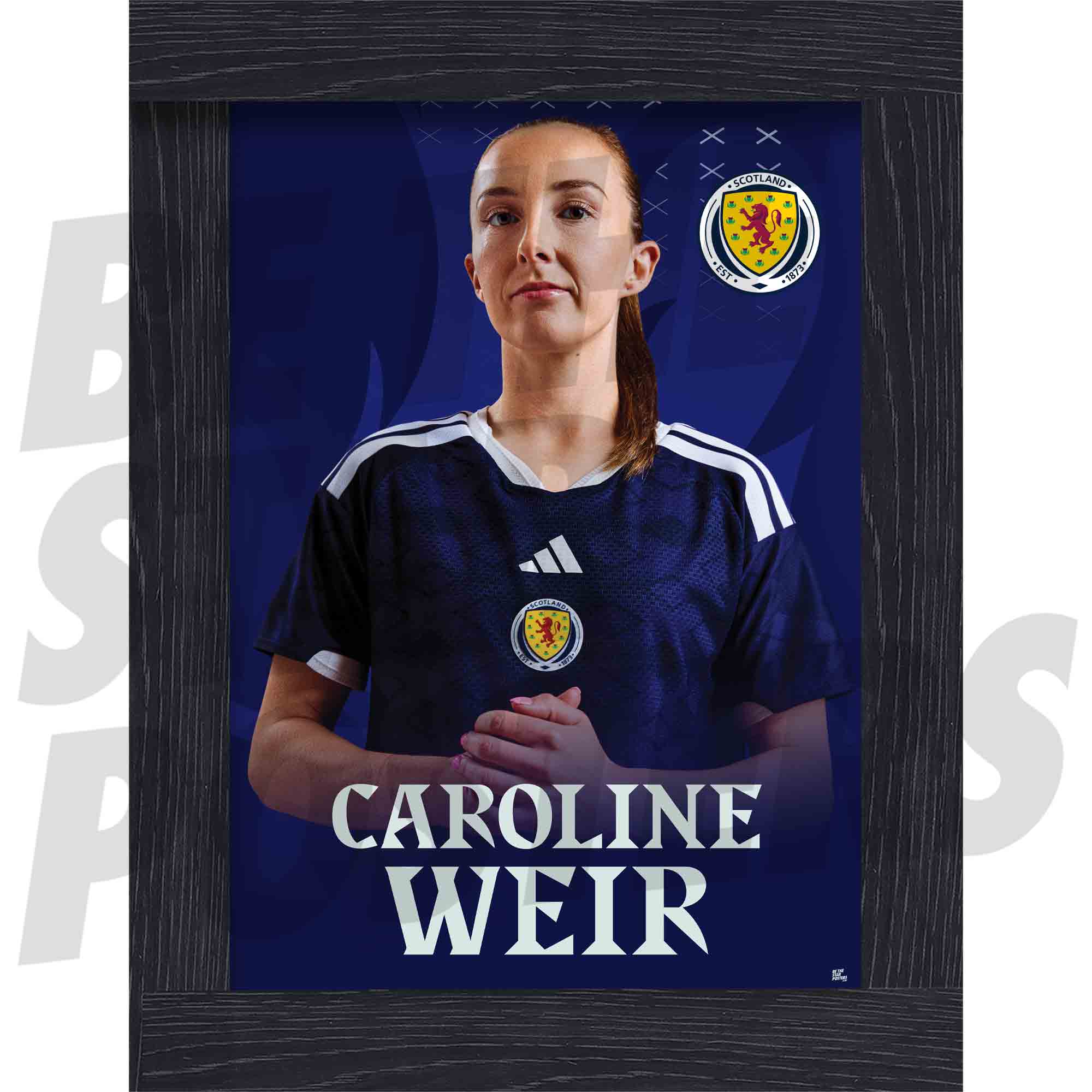 Scotland Caroline Weir 25/26 Headshot Poster