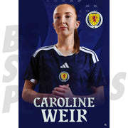 Scotland Caroline Weir 25/26 Headshot Poster