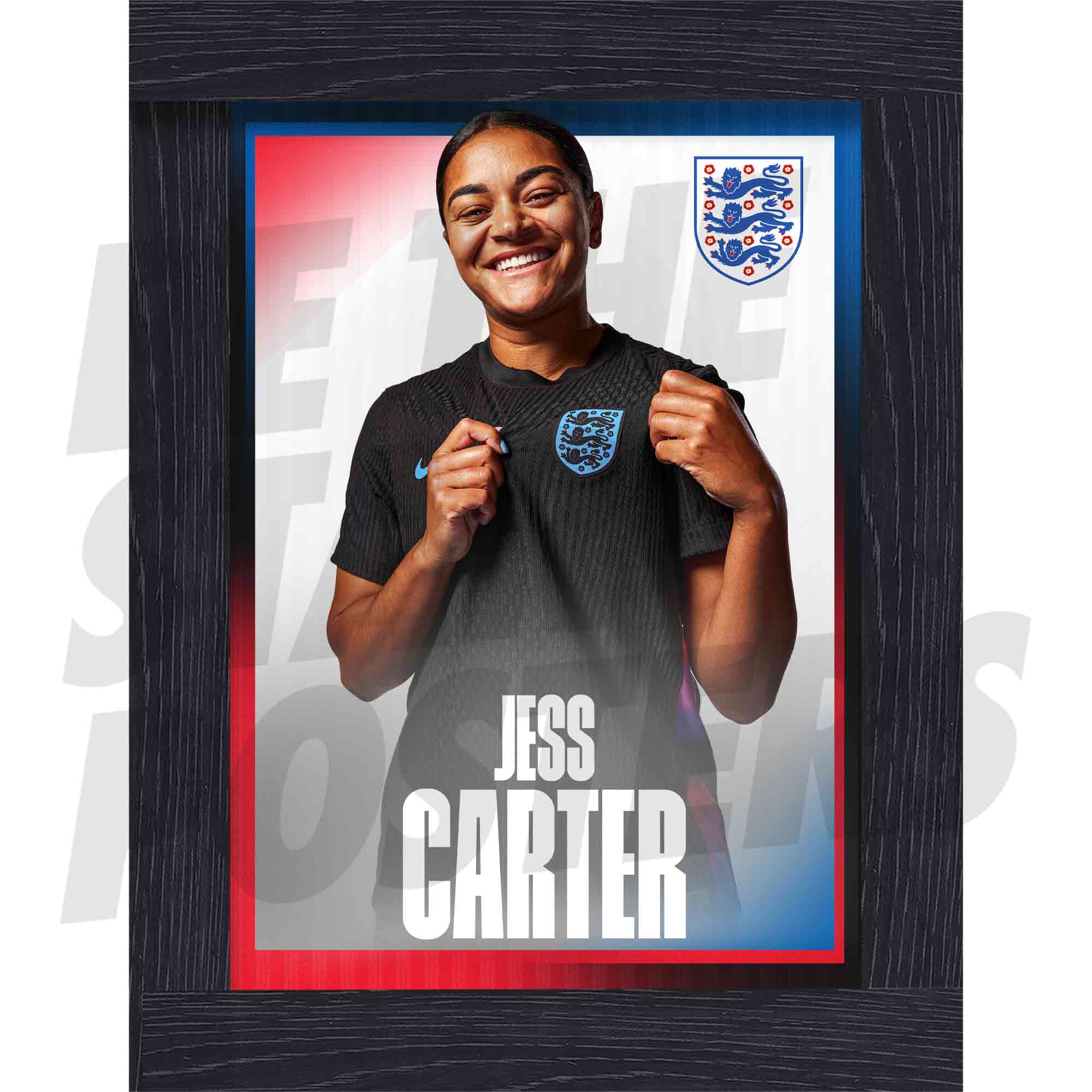 Lionesses Carter 25/26 Away Headshot Poster