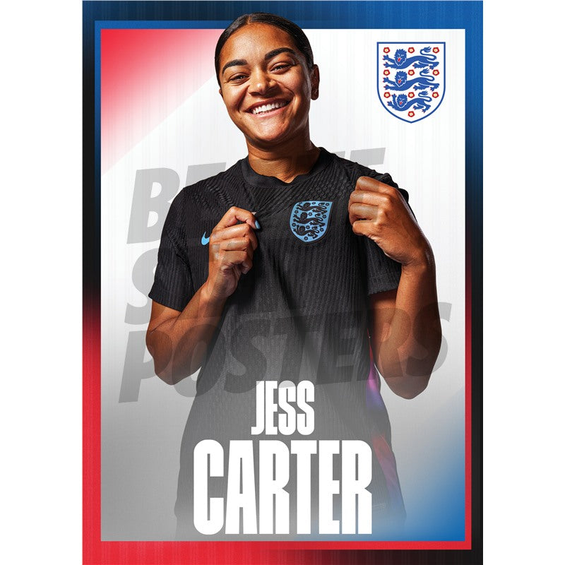 Lionesses Carter 25/26 Away Headshot Poster