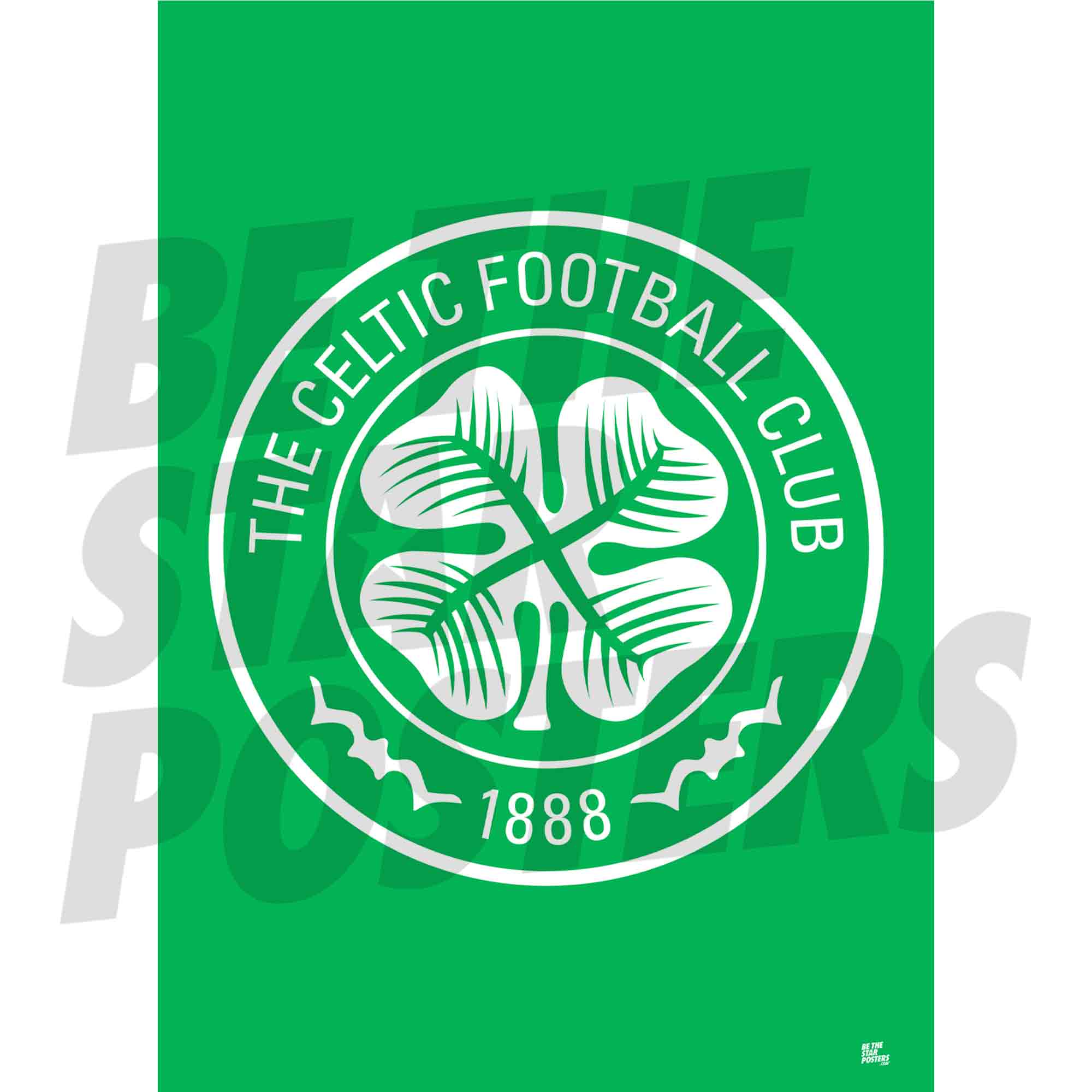 Celtic FC Crest Poster
