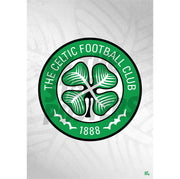 Celtic FC Crest Pattern Poster