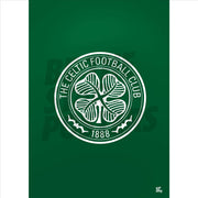 Celtic FC Crest Dark Green Poster