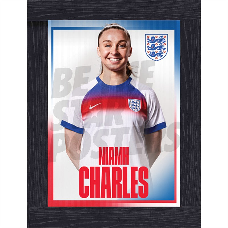 Lionesses Charles 25/26 Home Headshot Poster