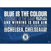 Chelsea FC Chant Poster