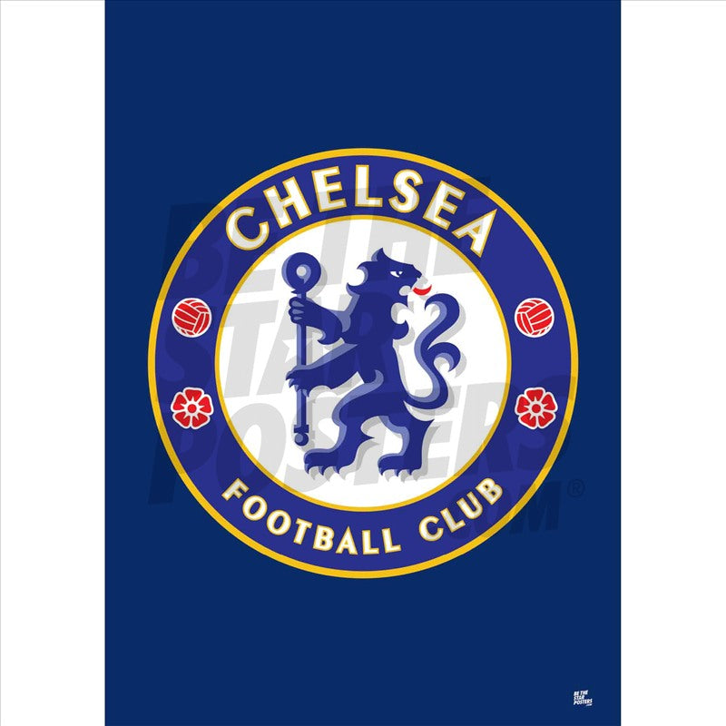 Chelsea FC Crest Poster