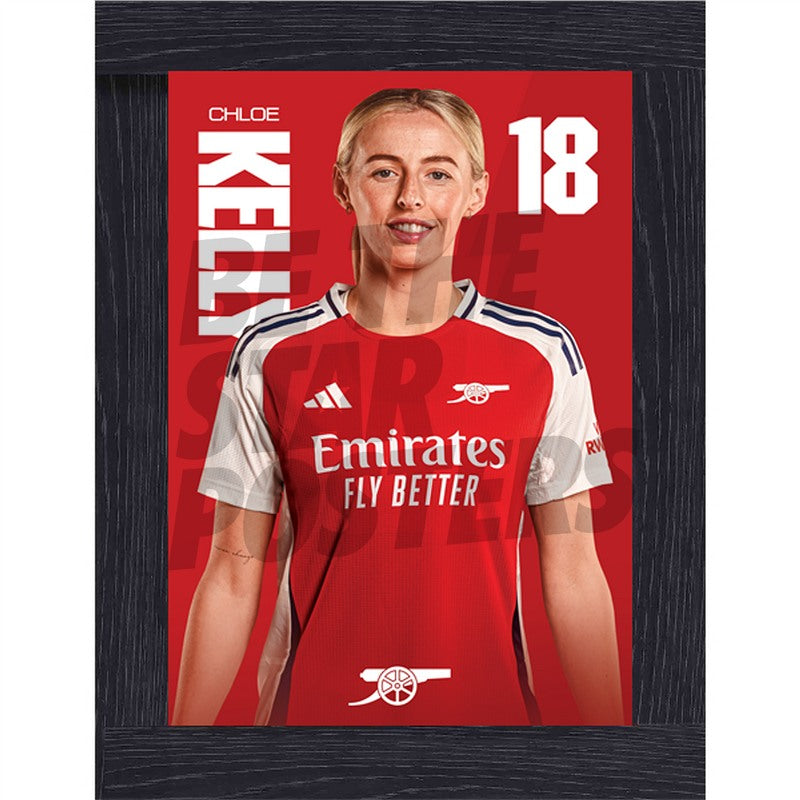 Arsenal FC Kelly 24/25 Headshot Poster
