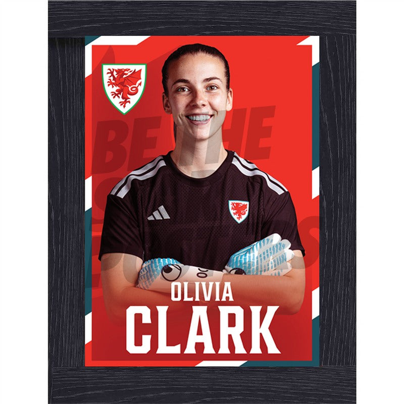 Wales Women Olivia Clark 2026 Headshot Poster
