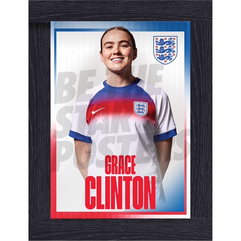 Lionesses Clinton 25/26 Home Headshot Poster