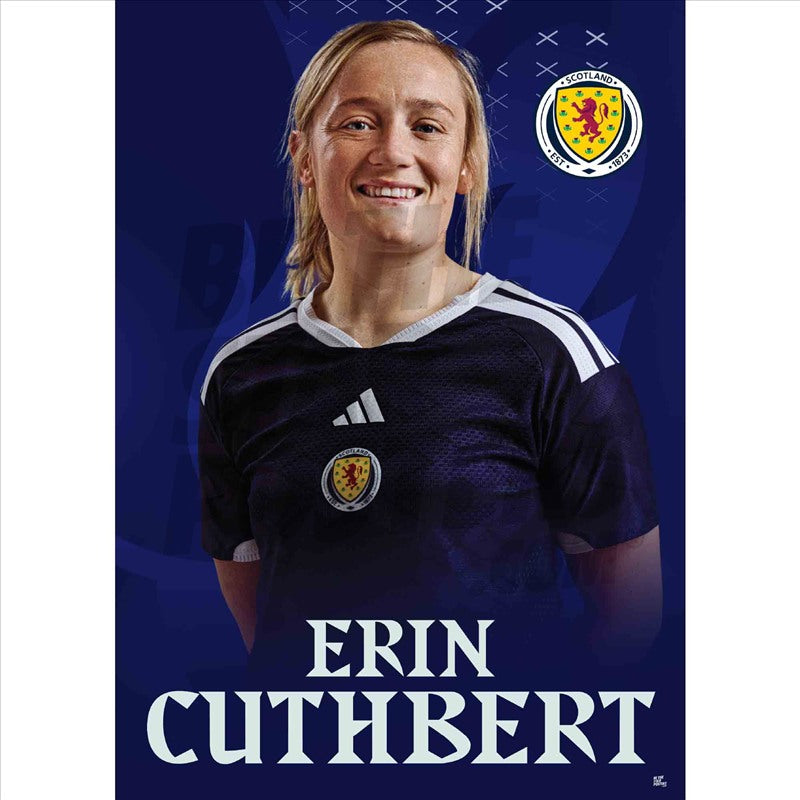 Scotland Erin Cuthbert 25/26 Headshot Poster