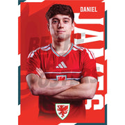 Wales Daniel James 2026 Headshot Poster