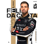 António Félix da Costa Formula E Jaguar TCS Racing Season 12 Poster