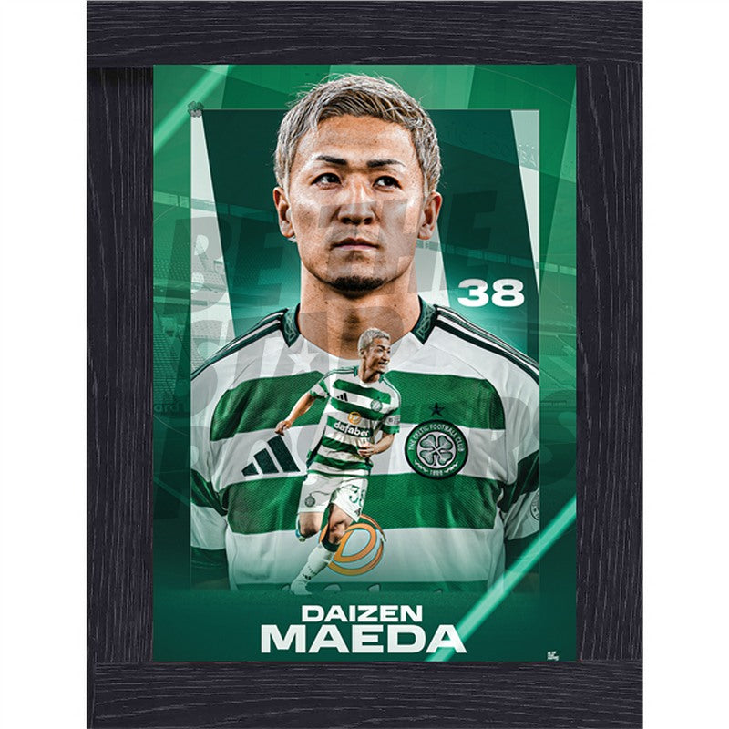 Celtic FC Maeda 24/25 Action Poster