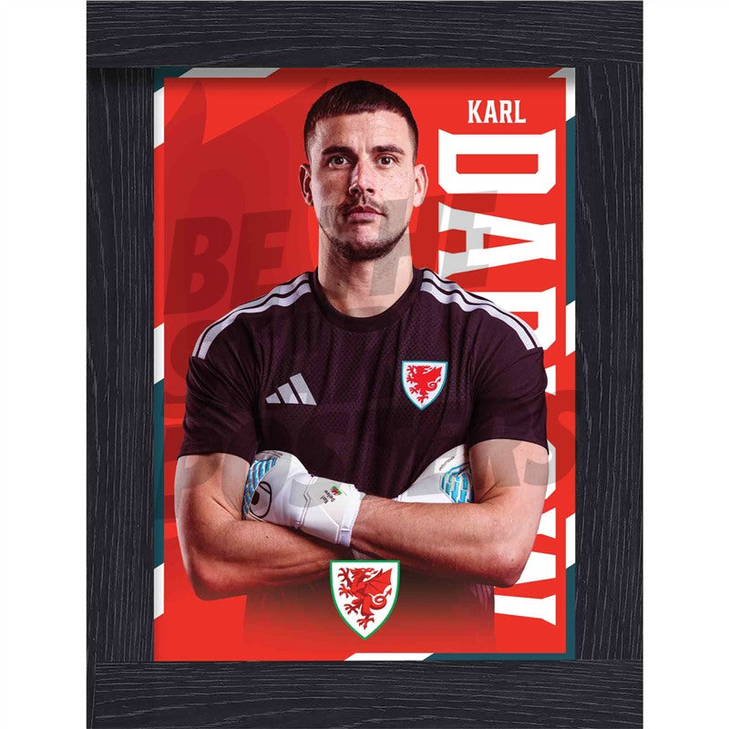 Wales Karl Darlow 2026 Headshot Poster